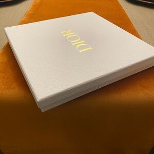 Authentic small thin Dior Box.